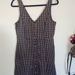 AE plaid dress with pockets!